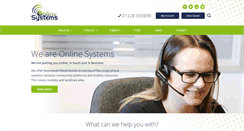 Desktop Screenshot of online-systems.co.uk